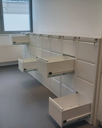 4-zásuvková kartotéka focus A4/4